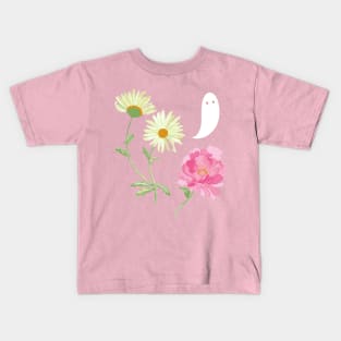 Flower Ghost Kids T-Shirt